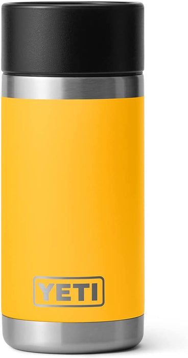 Termo Yeti 12 oz Rambler Bottle con Tapa HotShot Cap - Alpine Yellow