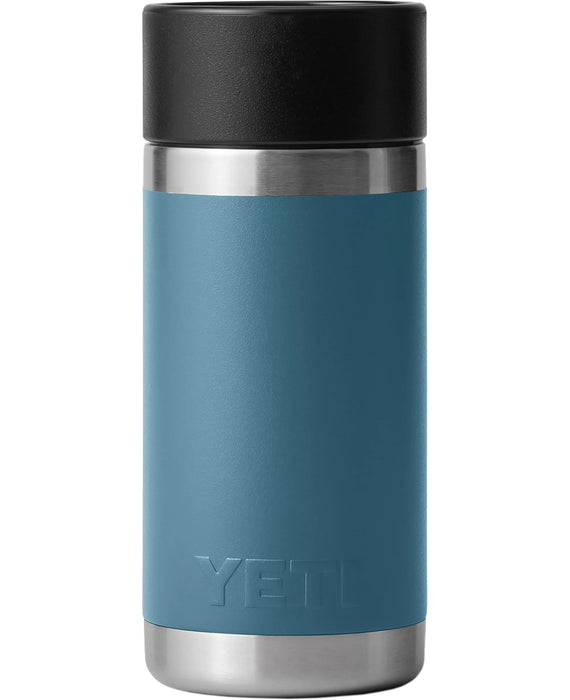 Termo Yeti 12 oz Rambler Bottle con Tapa HotShot Cap - Nordic Blue