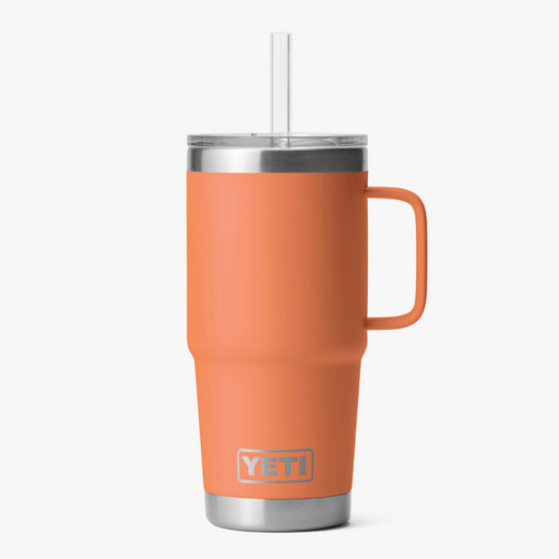 Termo Yeti 25 oz Rambler Mug con Straw Lid - Navy — Termos Yeti Mexico