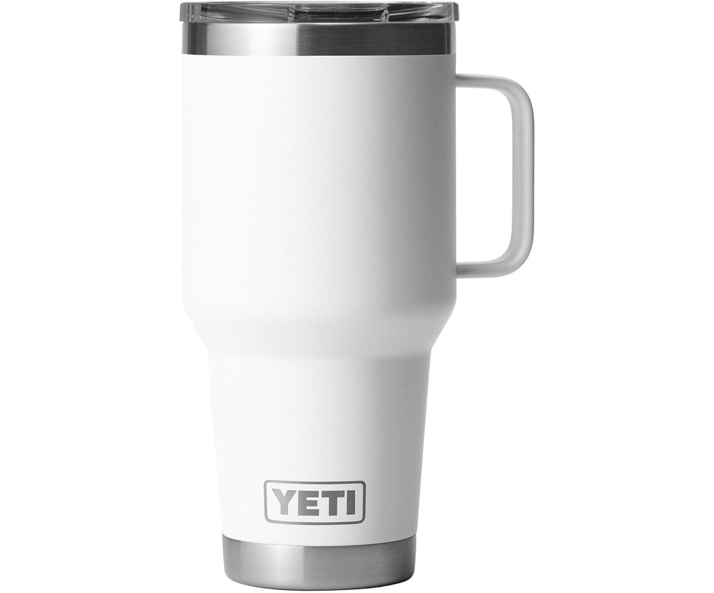 Termo Yeti 30 oz Tumbler Travel Mug con Tapa Stronghold - White
