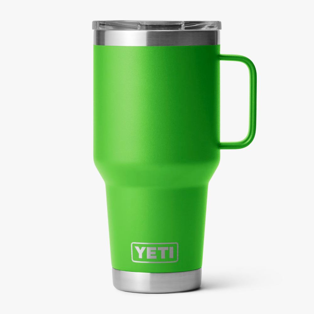 Termo Yeti 30 oz Tumbler Travel Mug con Tapa Stronghold - Canopy Green