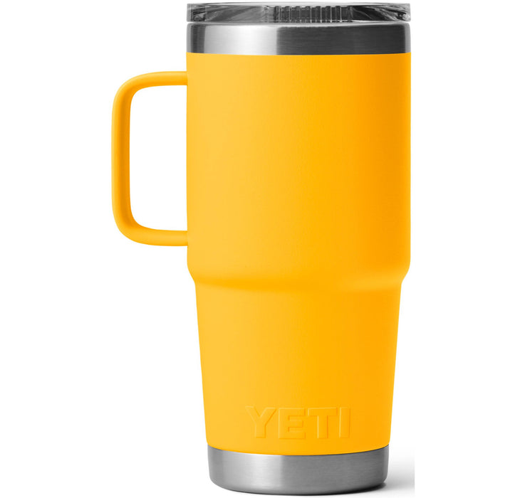 Termo Yeti 20 oz Tumbler Travel Mug con Tapa Stronghold - Alpine Yellow